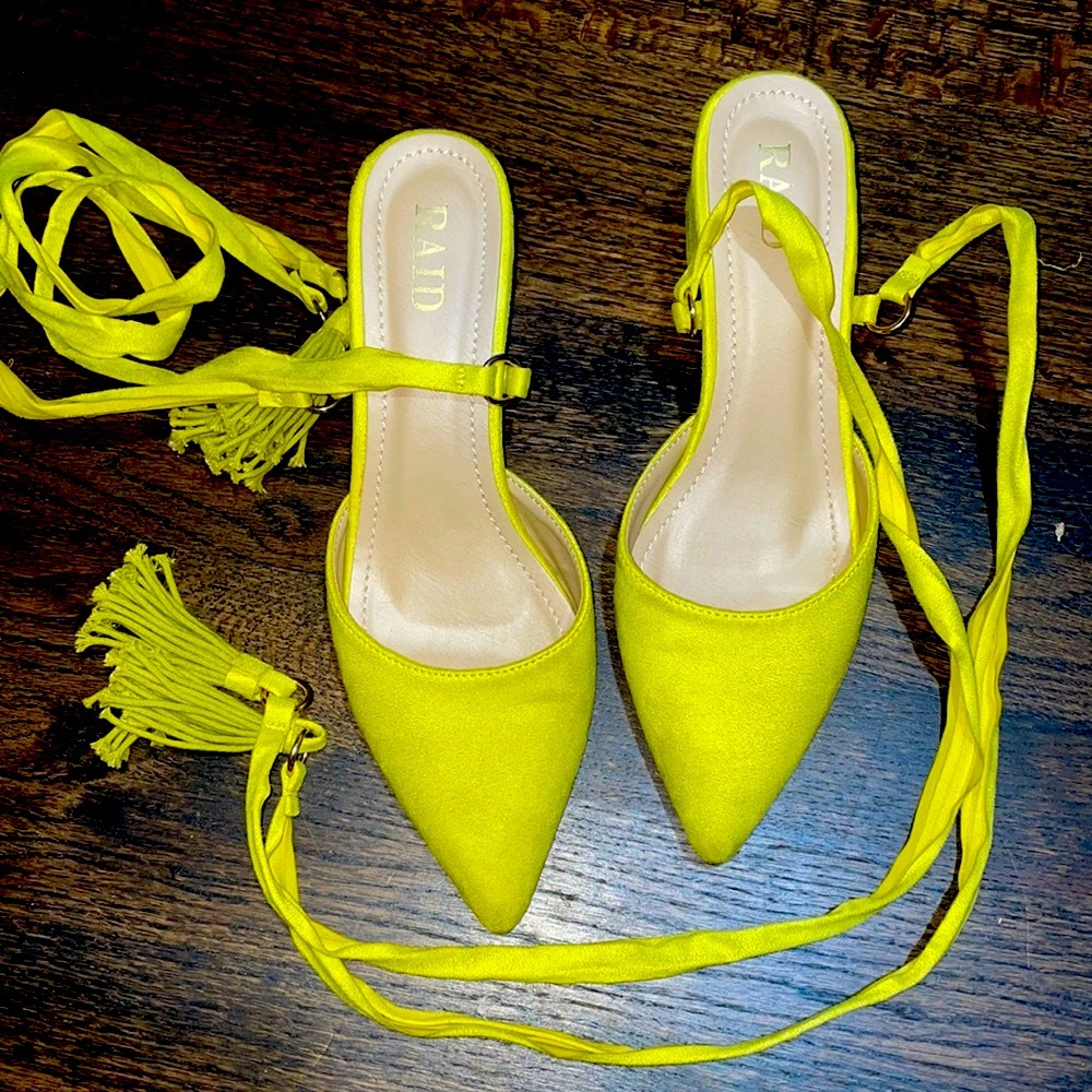 🎉FINAL PRICE SALE🎉 ASOS Lace Up Block Heel